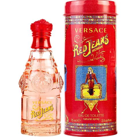 red jeans versace perfume feminino eau de toilette 75ml|versace red jeans original.